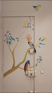 Nouvelle peinture murale, c est parti !#peinturemurale