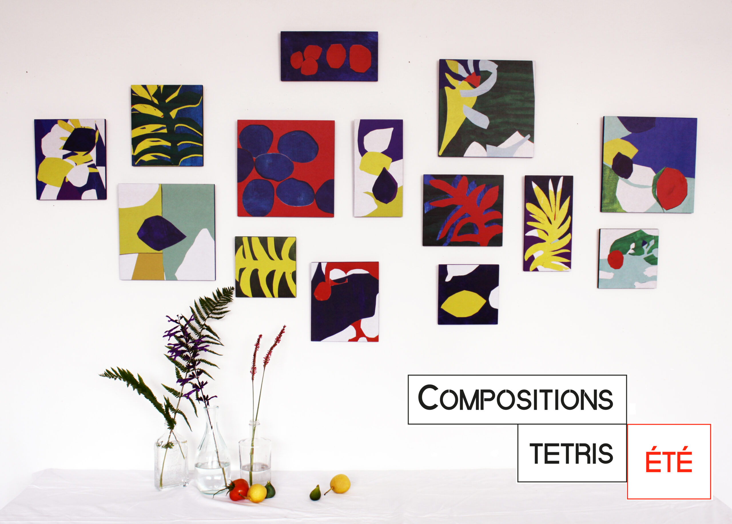 Nouvelle collection : Compositions tetris été